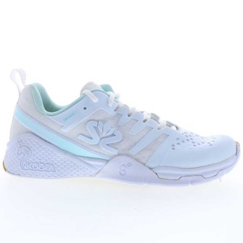 Salming Womens Kobra 3 White Athletic Tennis Pickleball Squash‎ Shoes